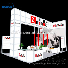 Exhibition booth u shape booth exhibition booth pvc panel acrylic display lighting box